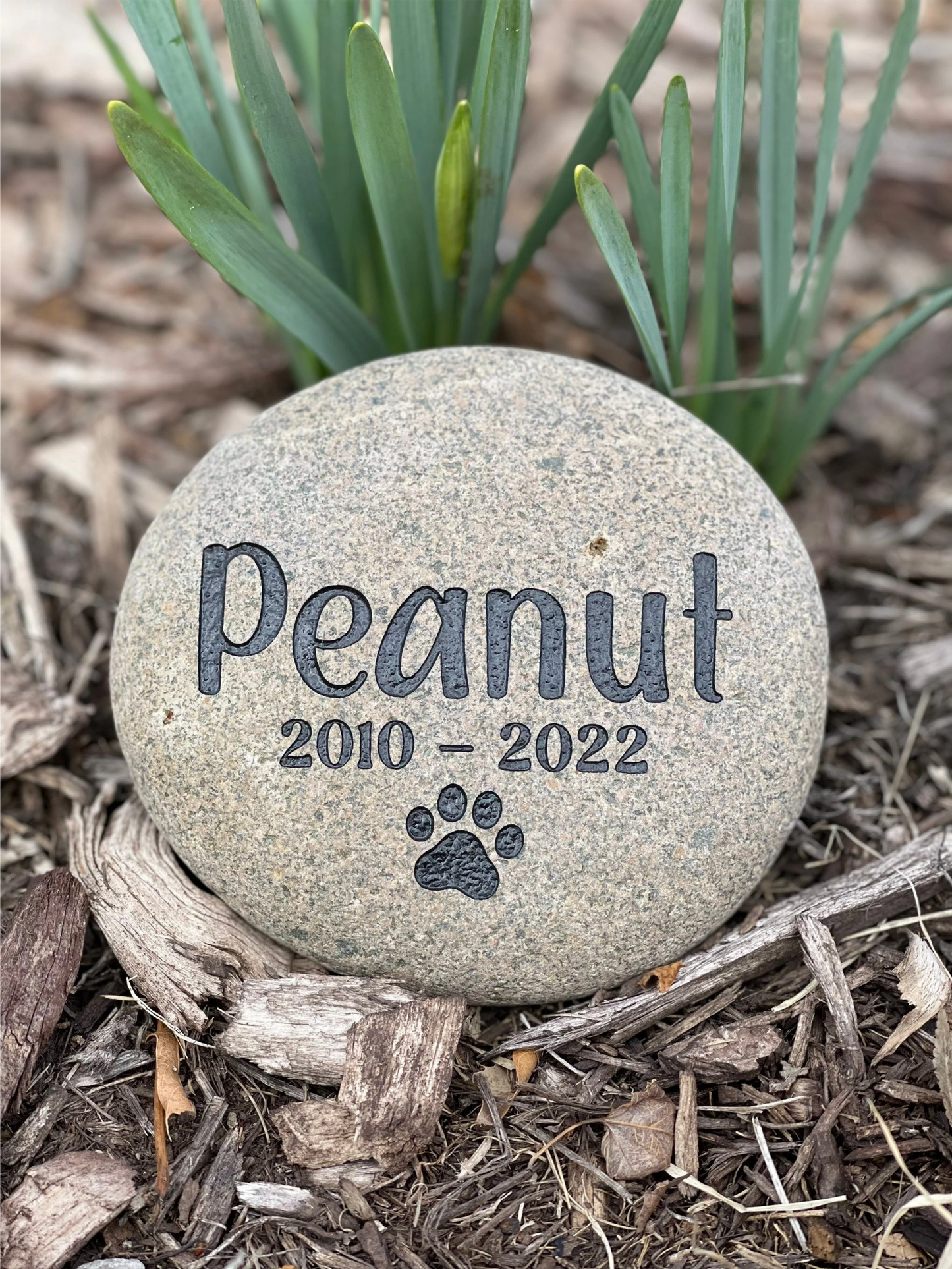 Customized Cat Memorial Stone – A Heartfelt Keepsake for Home or Garden Tribute