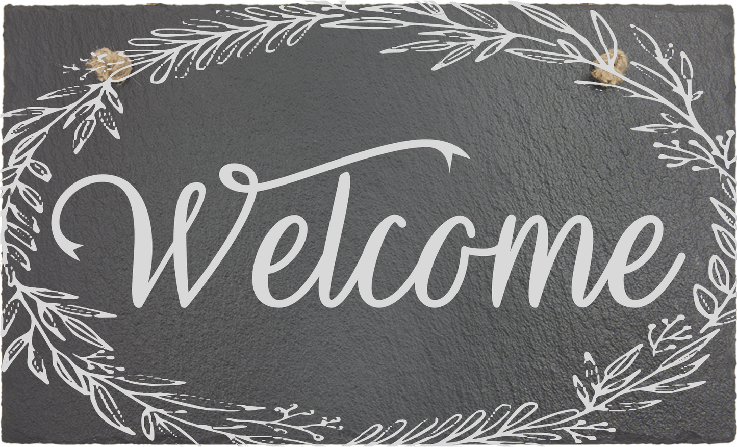 Welcome Sign- Greenery