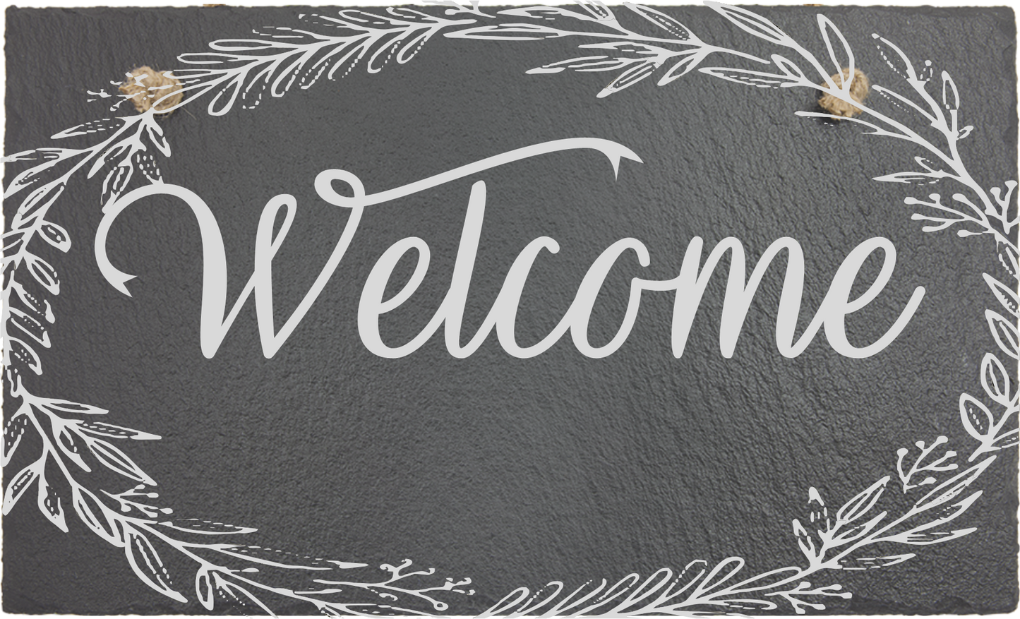 Welcome Sign- Greenery