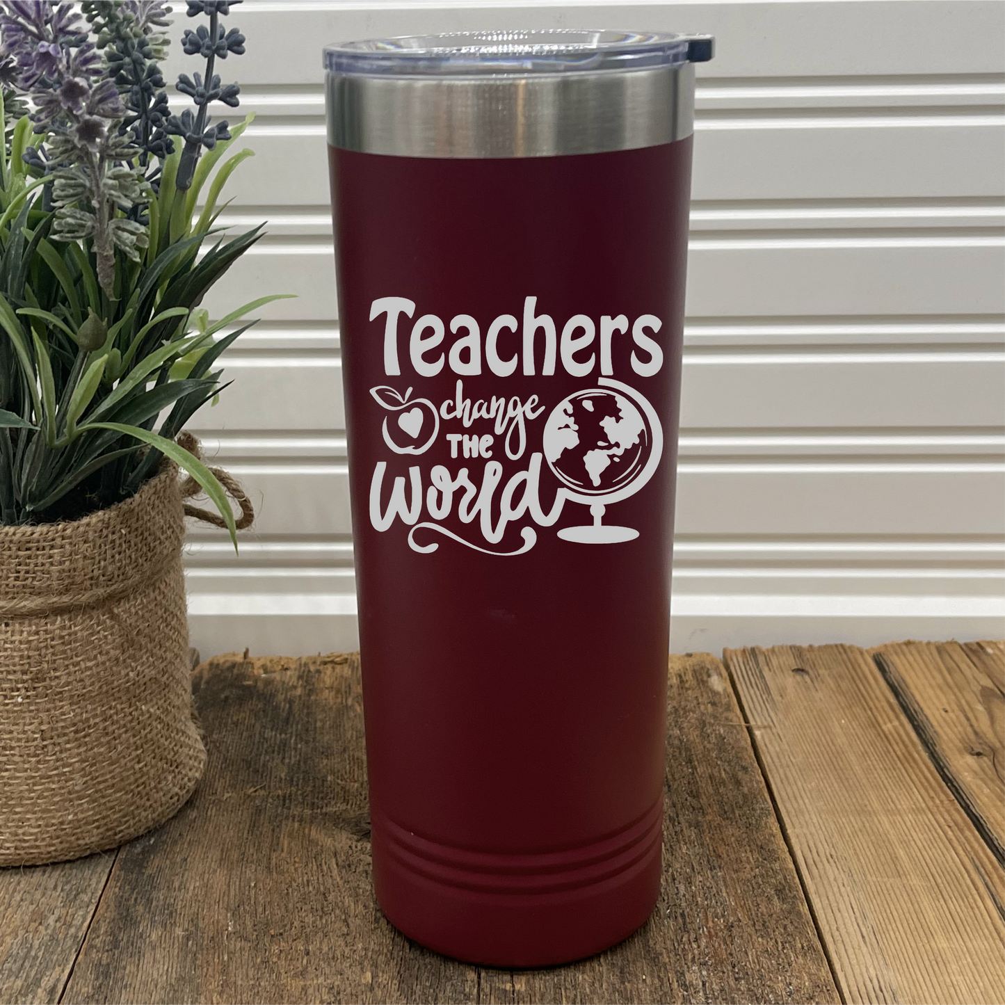 Tumbler - teacher save the world