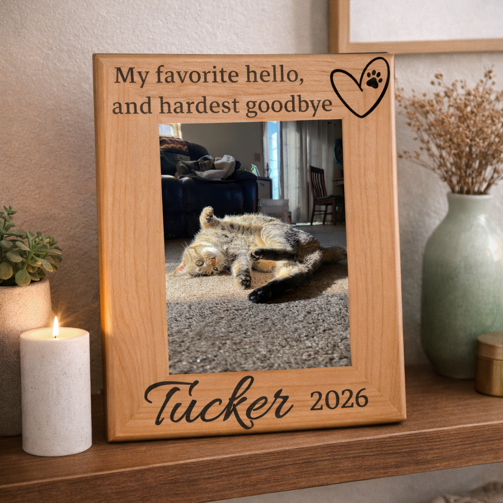 Pet Memorial Picture Frames