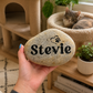 Personalized Cat Memorial Stone | Custom Engraved Pet Memorial Rock | Cat Loss Garden Stone | Sympathy Gift for Cat Lovers