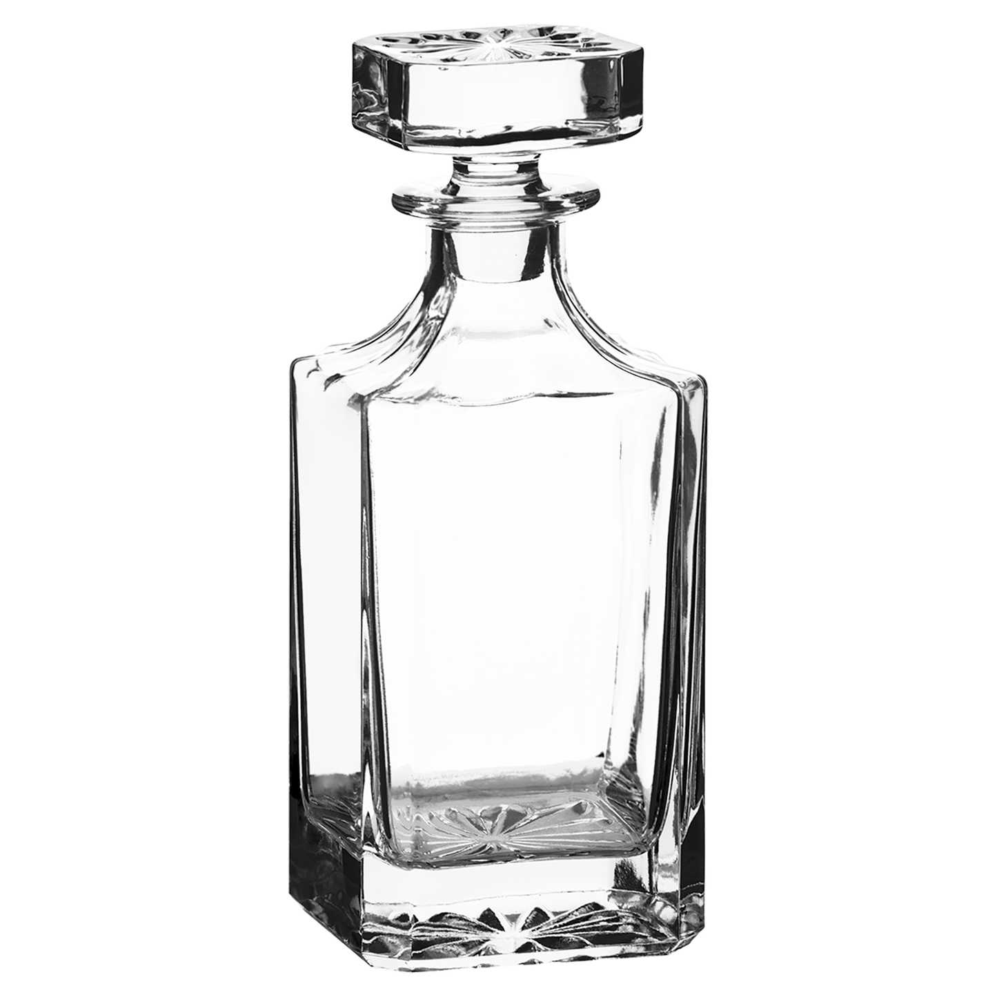 Custom Engraved Decanter Gift Set – 750ml with Optional Glasses & Display Box