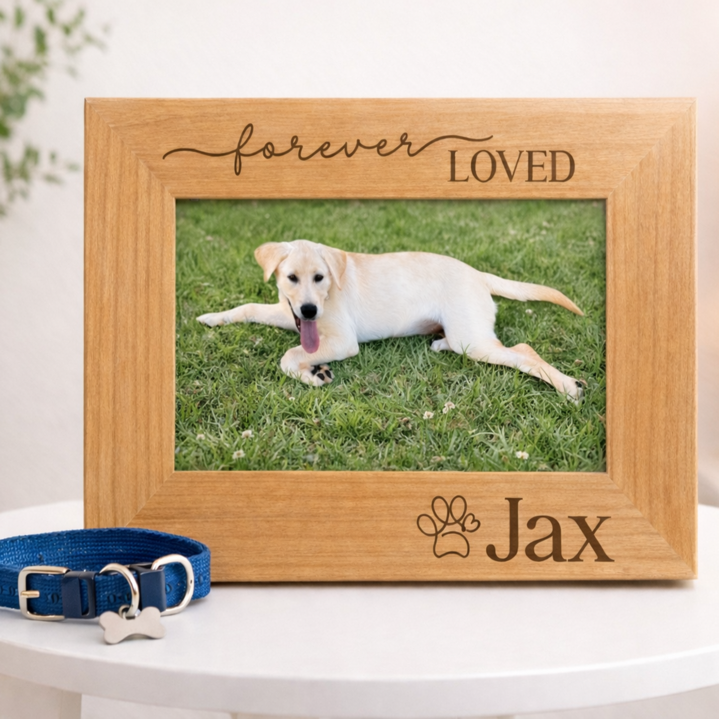 Personalized Dog Memorial Picture Frame – Forever Loved