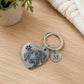 Personalized Pet Photo Keychain – Custom Engraved Pet Portrait Keepsake